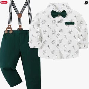 Allet Toddler Baby Boy Clothes Suit (No suspenders)